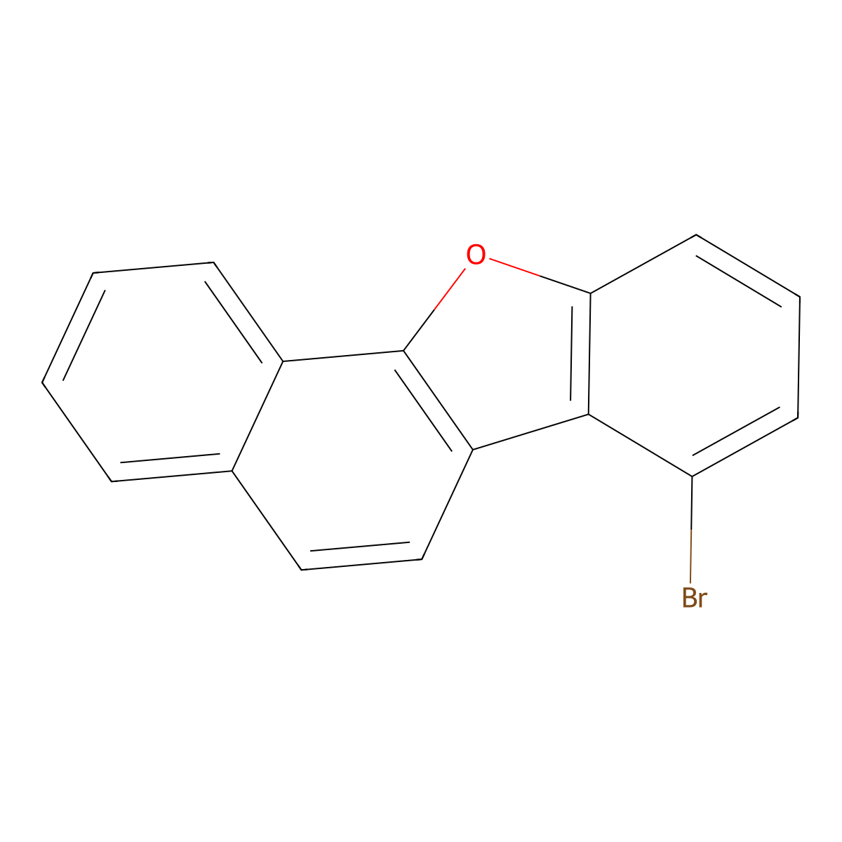 7-Bromonaphtho[1,2-b]benzofuran molecular structure, CAS 2172929-14-3