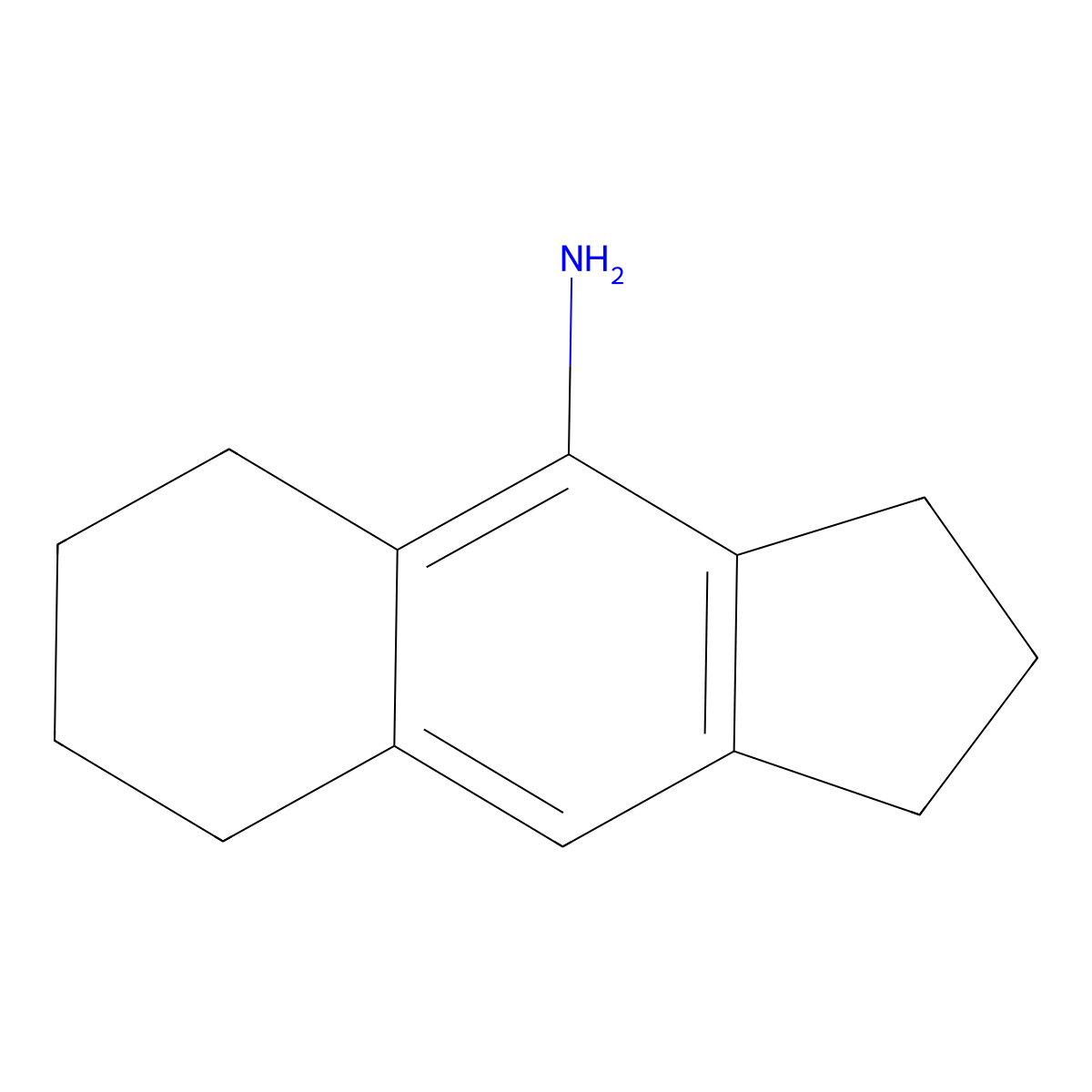 2,3,5,6,7,8-Hexahydro-1H-cyclopenta[b]naphthalen-4-amine molecular structure, CAS 2172947-67-8