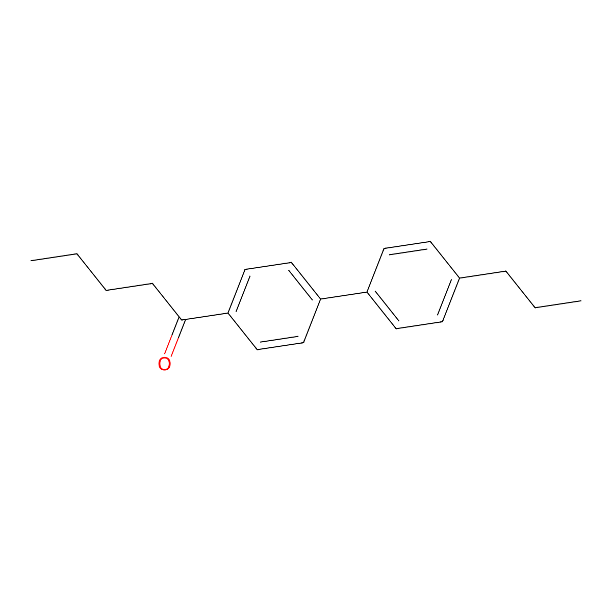 1-(4'-Propyl[1,1'-biphenyl]-4-yl)-1-pentanone molecular structure, CAS 2173094-39-6