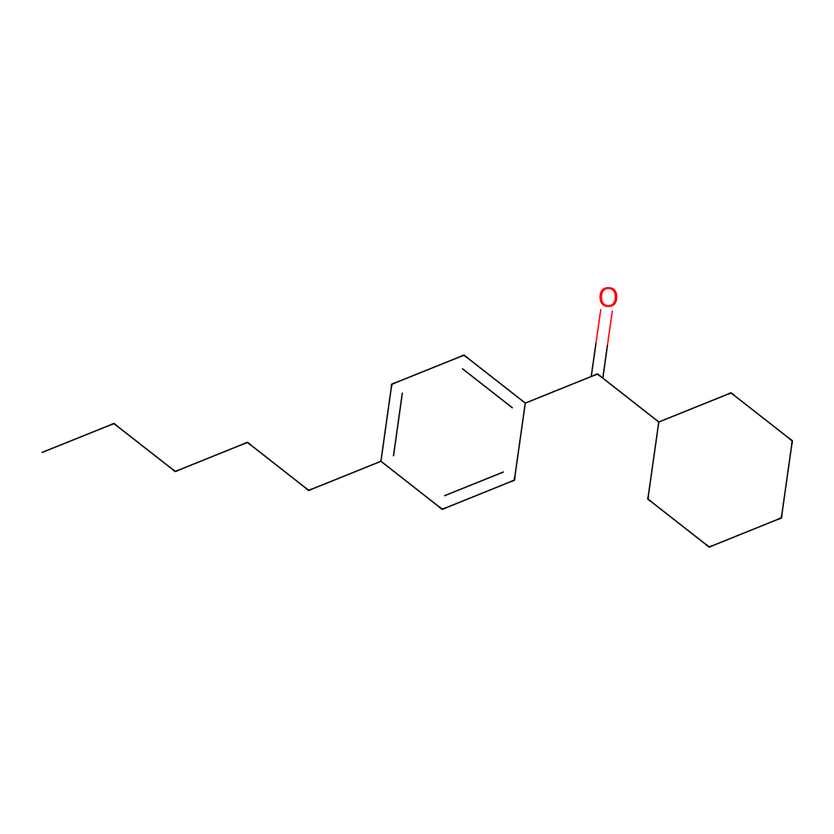 Cyclohexyl(4-pentylphenyl)methanone molecular structure, CAS 2173103-25-6