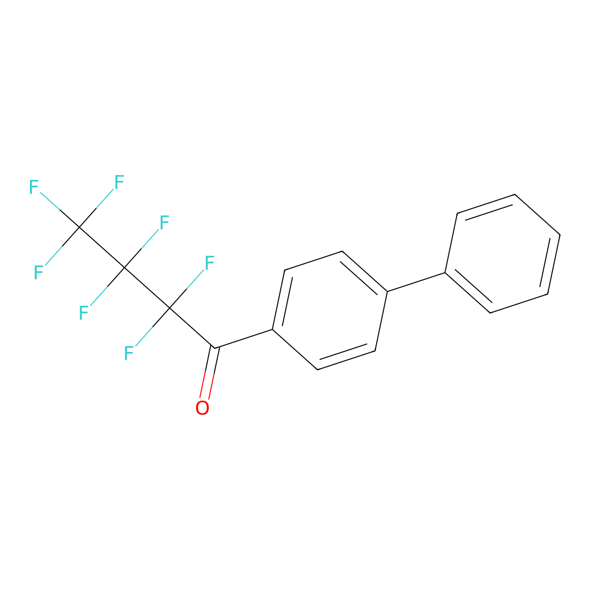 1-([1,1'-Biphenyl]-4-yl)-2,2,3,3,4,4,4-heptafluorobutan-1-one molecular structure, CAS 2173112-51-9