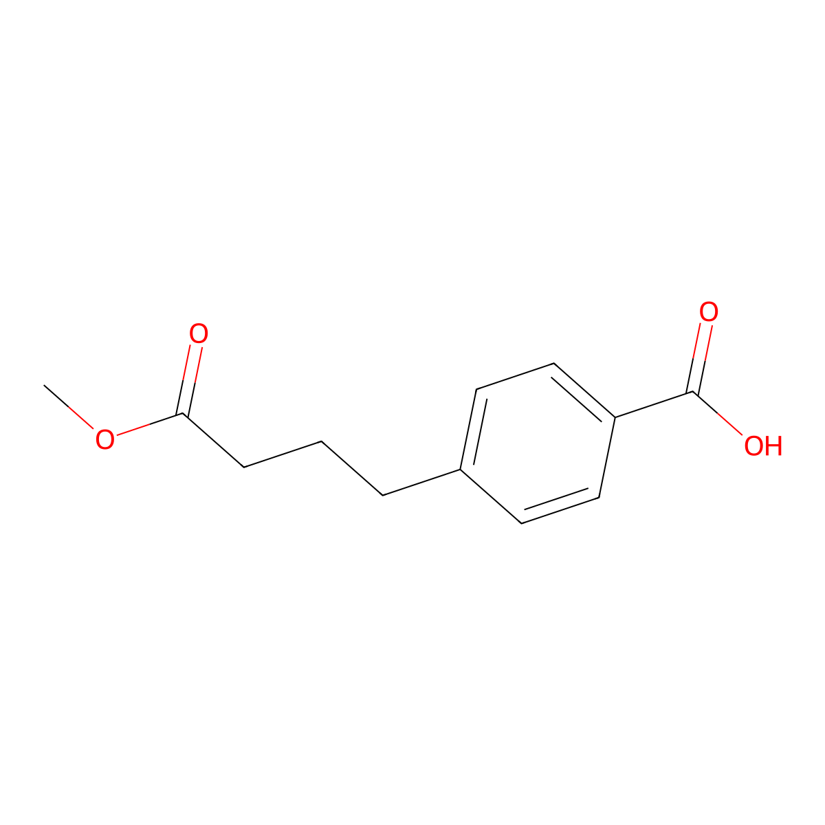 4-(4-Methoxy-4-oxobutyl)benZoic acid molecular structure, CAS 2173504-47-5