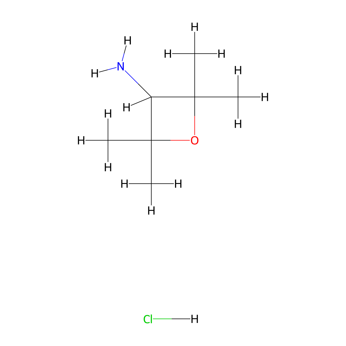 2,2,4,4-Tetramethyloxetan-3-amine hydrochloride molecular structure, CAS 2173991-84-7