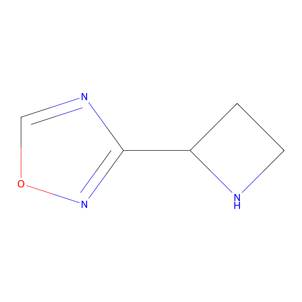 3-(Azetidin-2-yl)-1,2,4-oxadiazole molecular structure, CAS 2173996-95-5