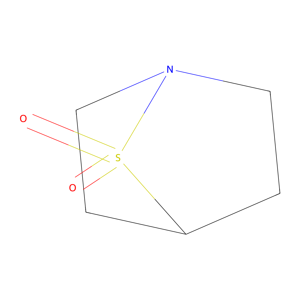 7lambda6-Thia-1-azabicyclo[2.2.1]heptane-7,7-dione molecular structure, CAS 2173999-30-7