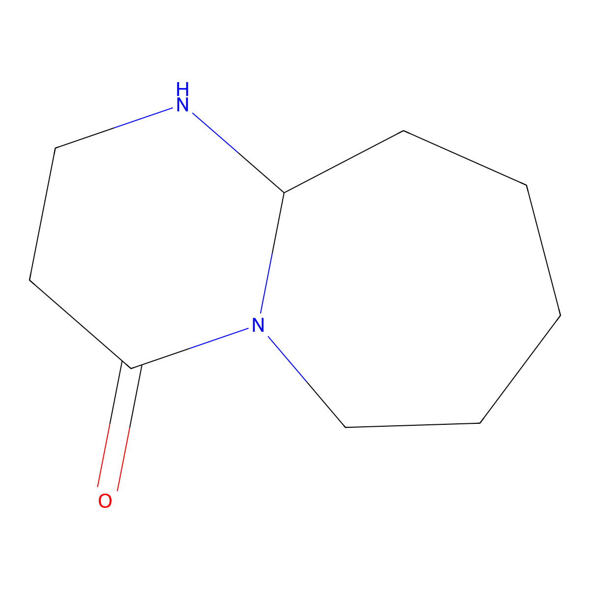 Decahydropyrimido(1,2-a)azepin-4-one molecular structure, CAS 2173999-76-1