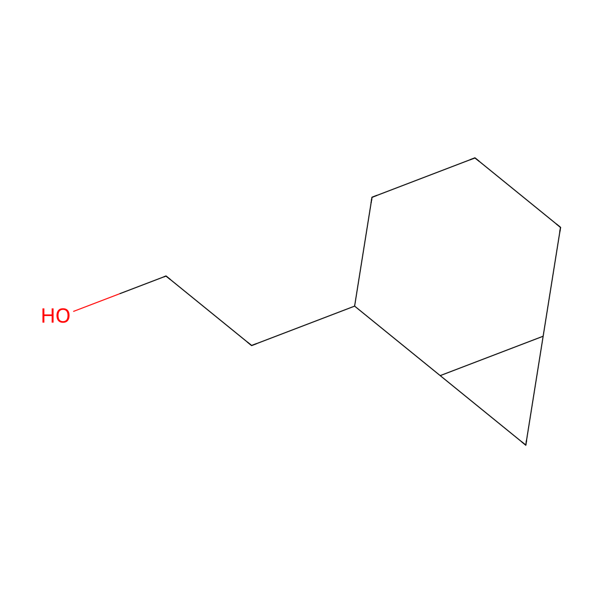 2-{Bicyclo[4.1.0]heptan-2-yl}ethan-1-ol molecular structure, CAS 2174000-20-3