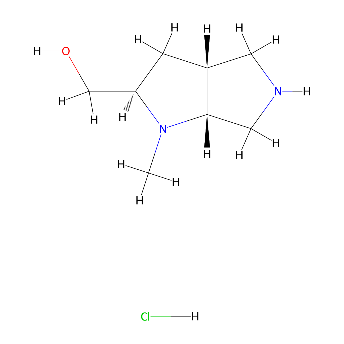 rac-[(2R,3aR,6aR)-1-methyl-octahydropyrrolo[2,3-c]pyrrol-2-yl]methanol hydrochloride molecular structure, CAS 2174007-79-3