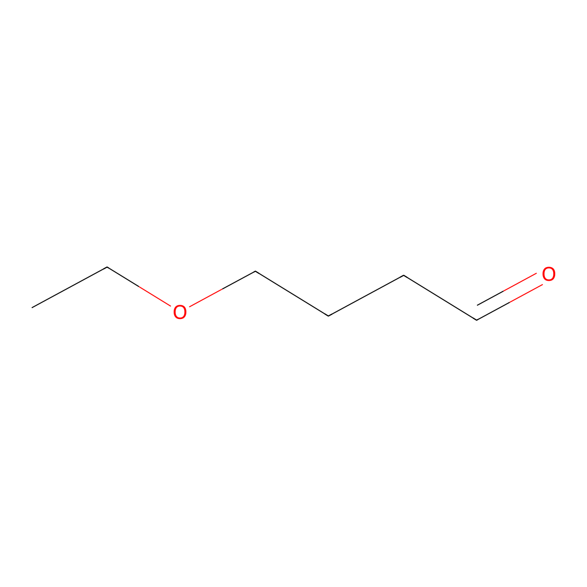 4-Ethoxybutanal molecular structure, CAS 21744-96-7