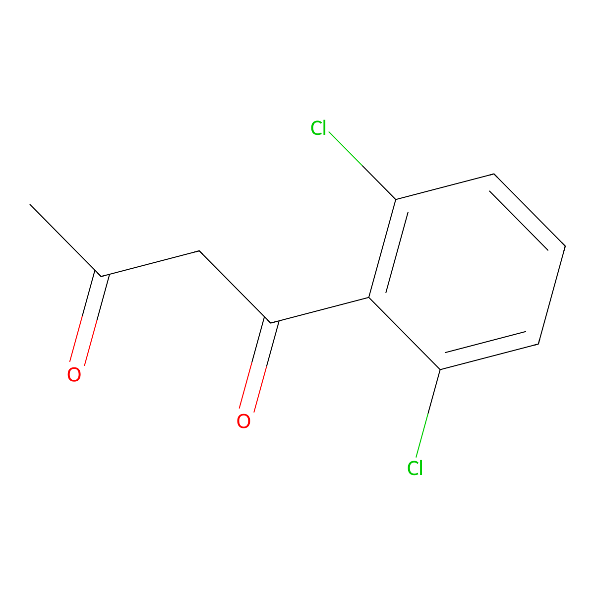 1-(2,6-Dichlorophenyl)butane-1,3-dione molecular structure, CAS 217458-22-5