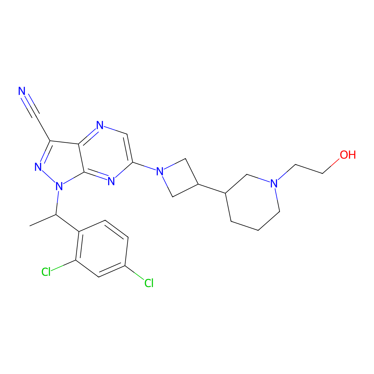 CCR4 antagonist 3 molecular structure, CAS 2174938-70-4
