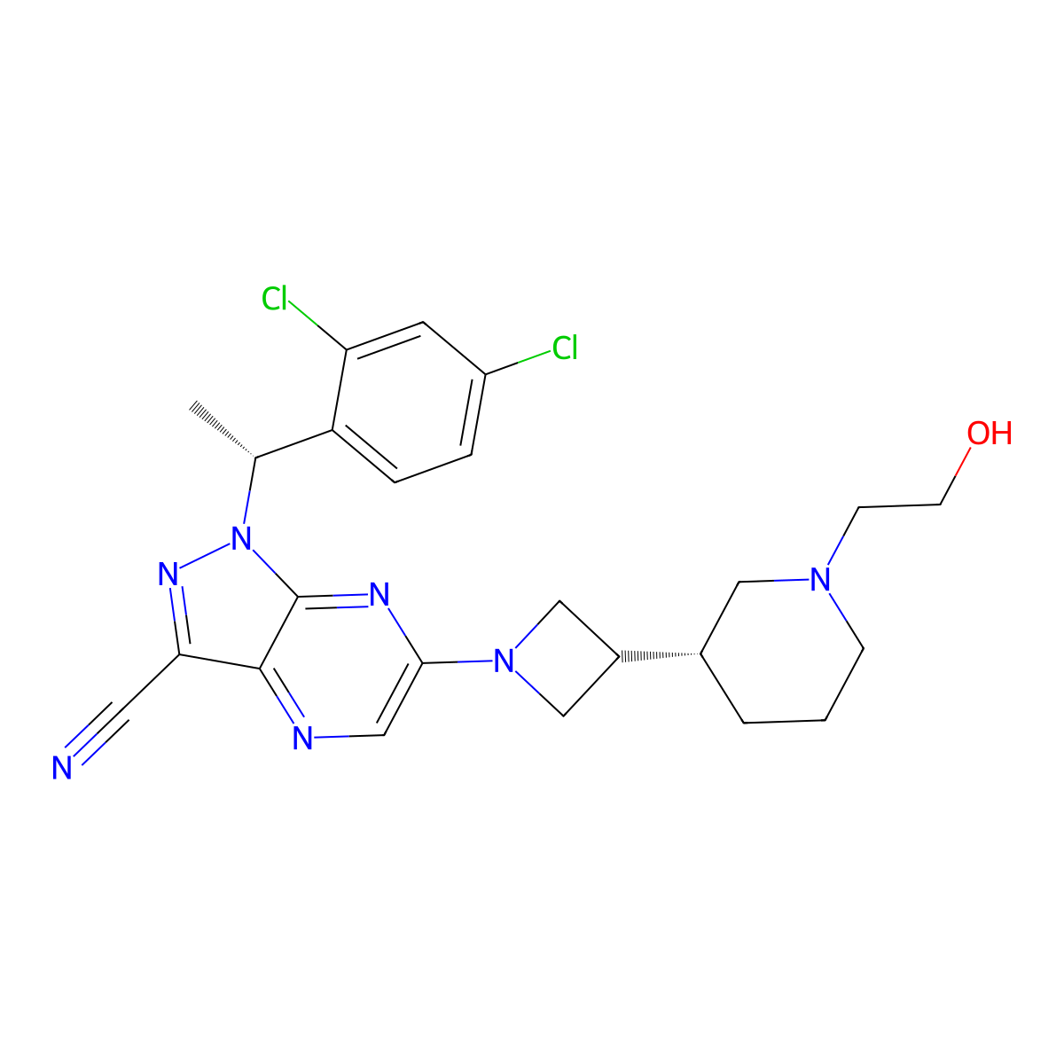 CCR4 antagonist 3 molecular structure, CAS 2174938-70-4