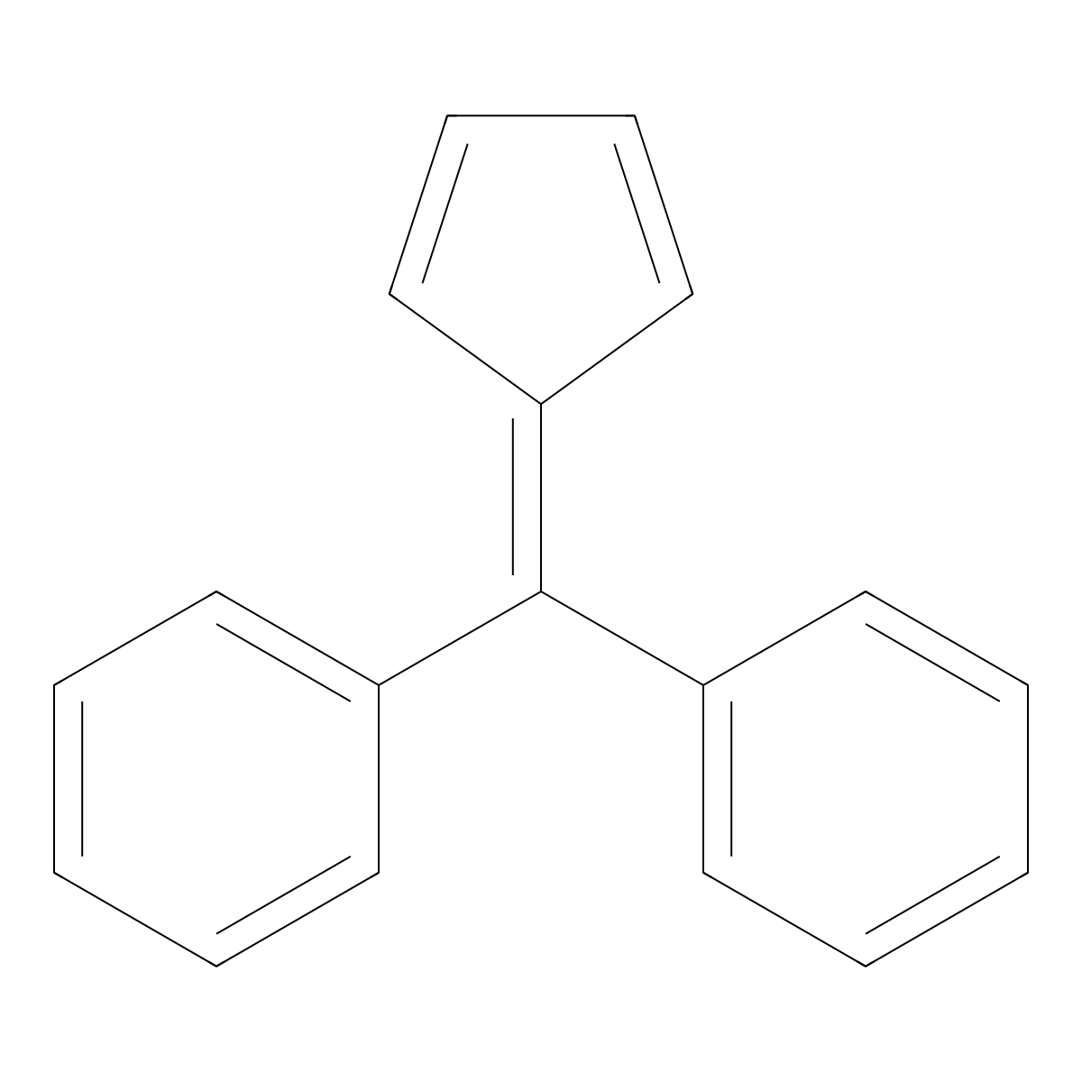 6,6'-Diphenylfulvene molecular structure, CAS 2175-90-8