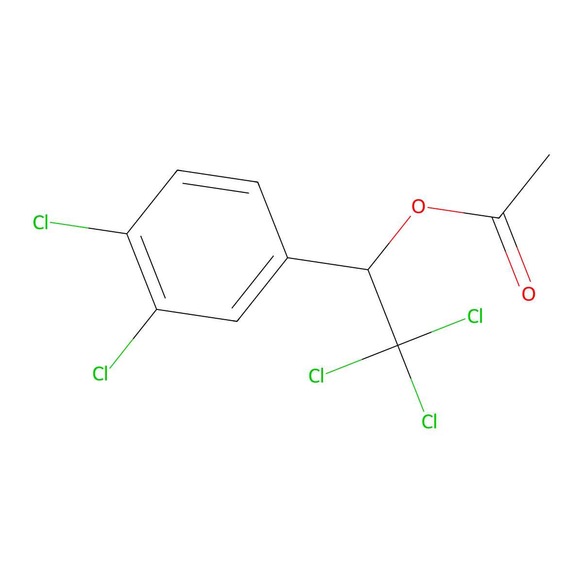 (+-)-Acetofenate molecular structure, CAS 21757-82-4
