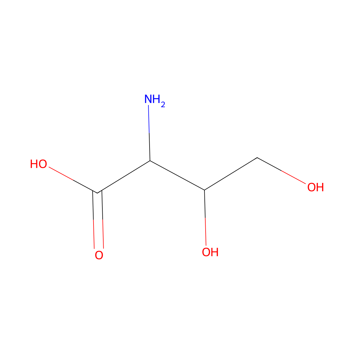 4-Hydroxy-L-threonine molecular structure, CAS 21768-45-6