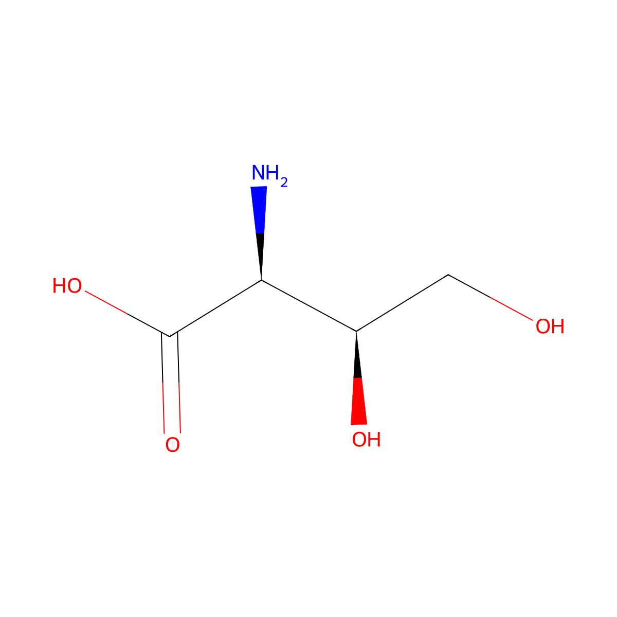 4-Hydroxy-L-threonine molecular structure, CAS 21768-45-6