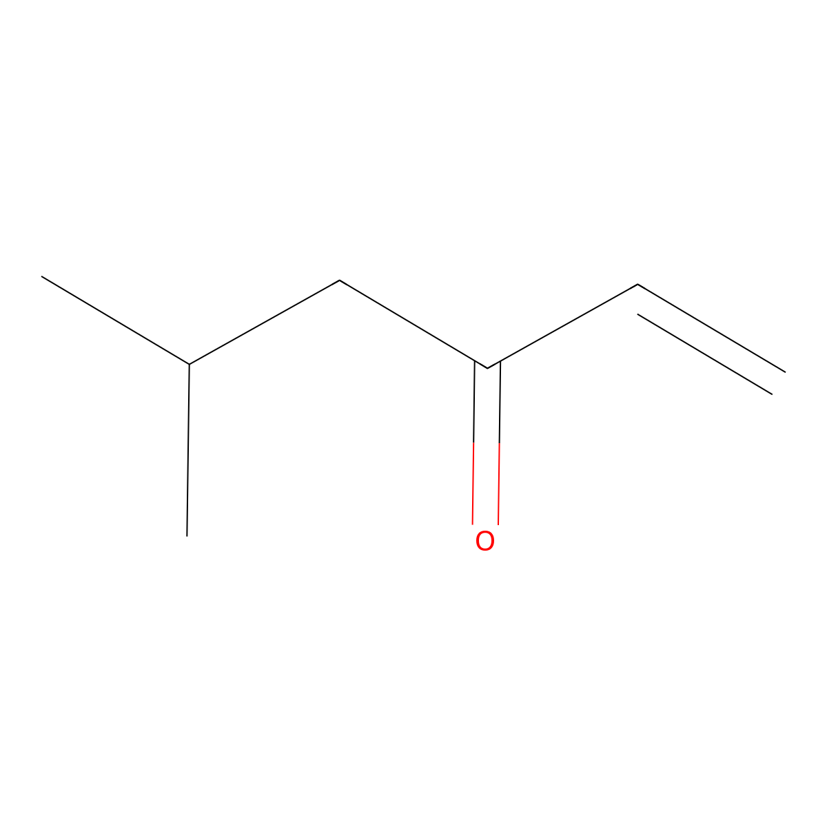 5-Methyl-1-hexen-3-one molecular structure, CAS 2177-32-4