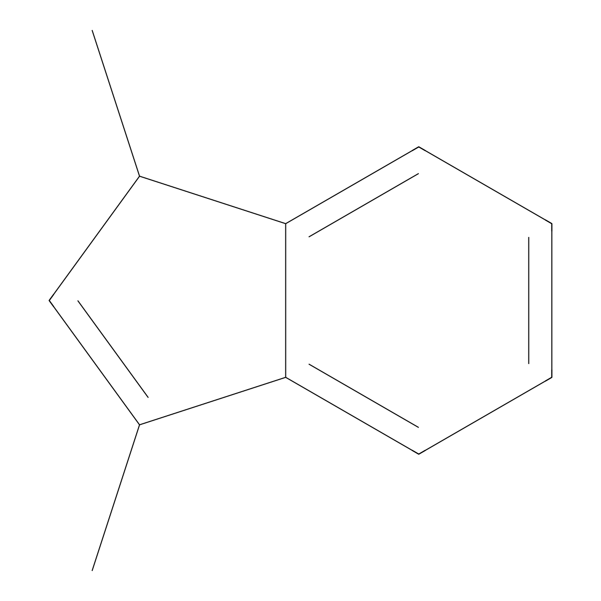 1,3-Dimethylindene molecular structure, CAS 2177-48-2