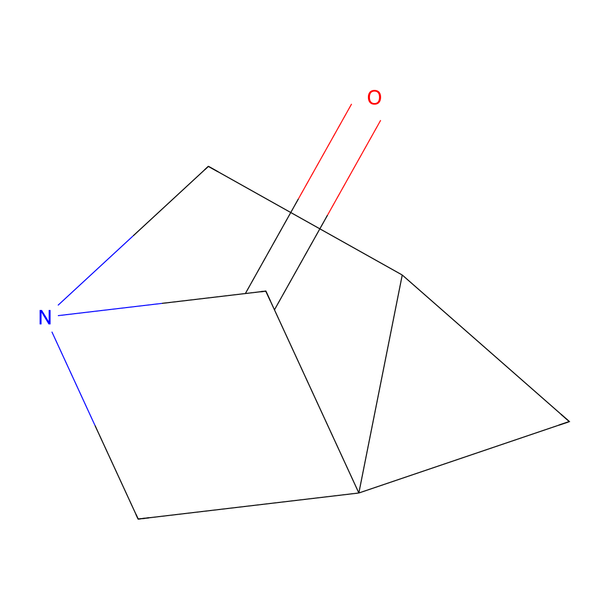 (1S,3S)-5-azatricyclo[3.1.1.01,3]heptan-6-one molecular structure, CAS 2177258-97-6
