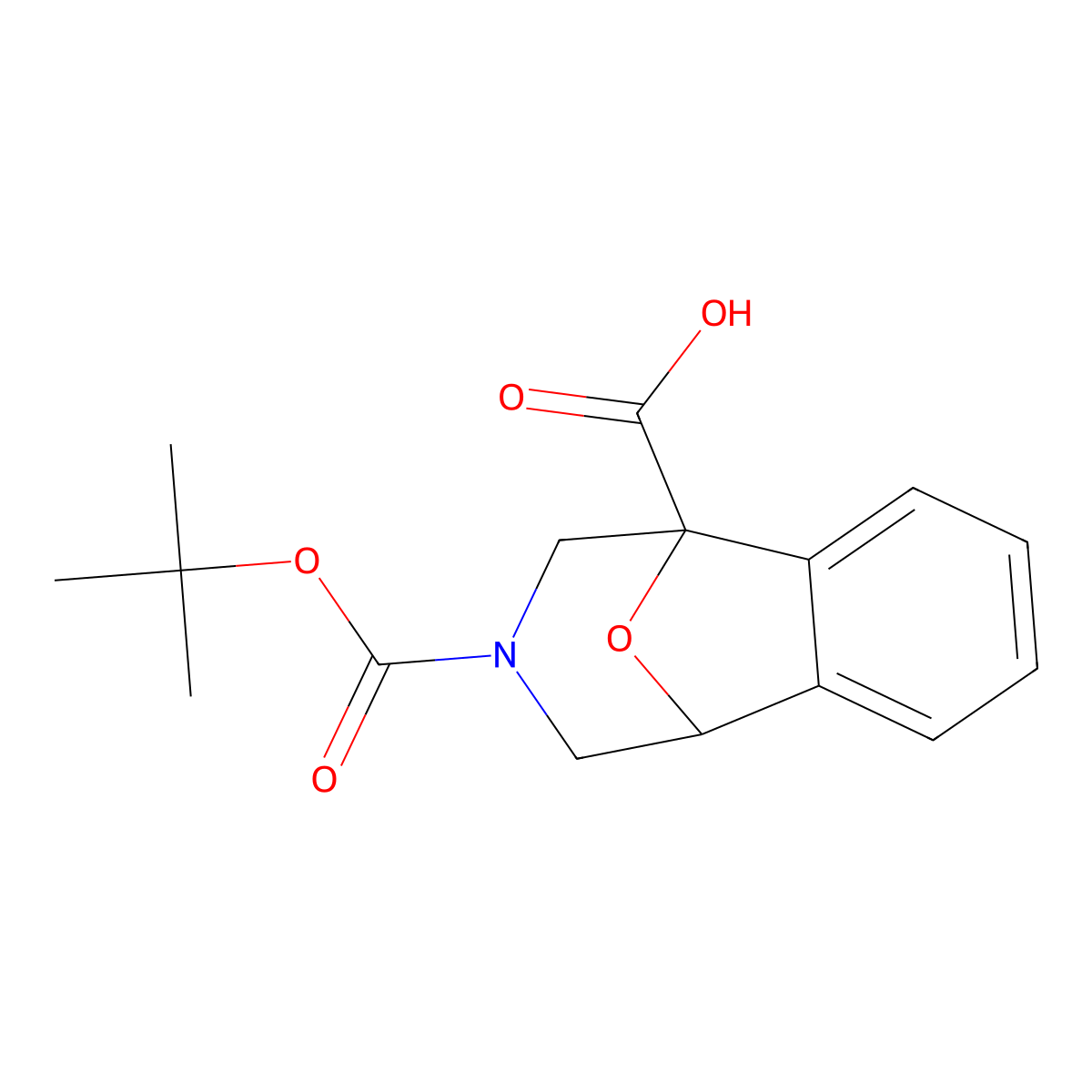 3-(Tert-Butoxycarbonyl)-2,3,4,5-Tetrahydro-1H-1,5-Epoxybenzo[D]Azepine-1-Carboxylic Acid molecular structure, CAS 2177264-70-7