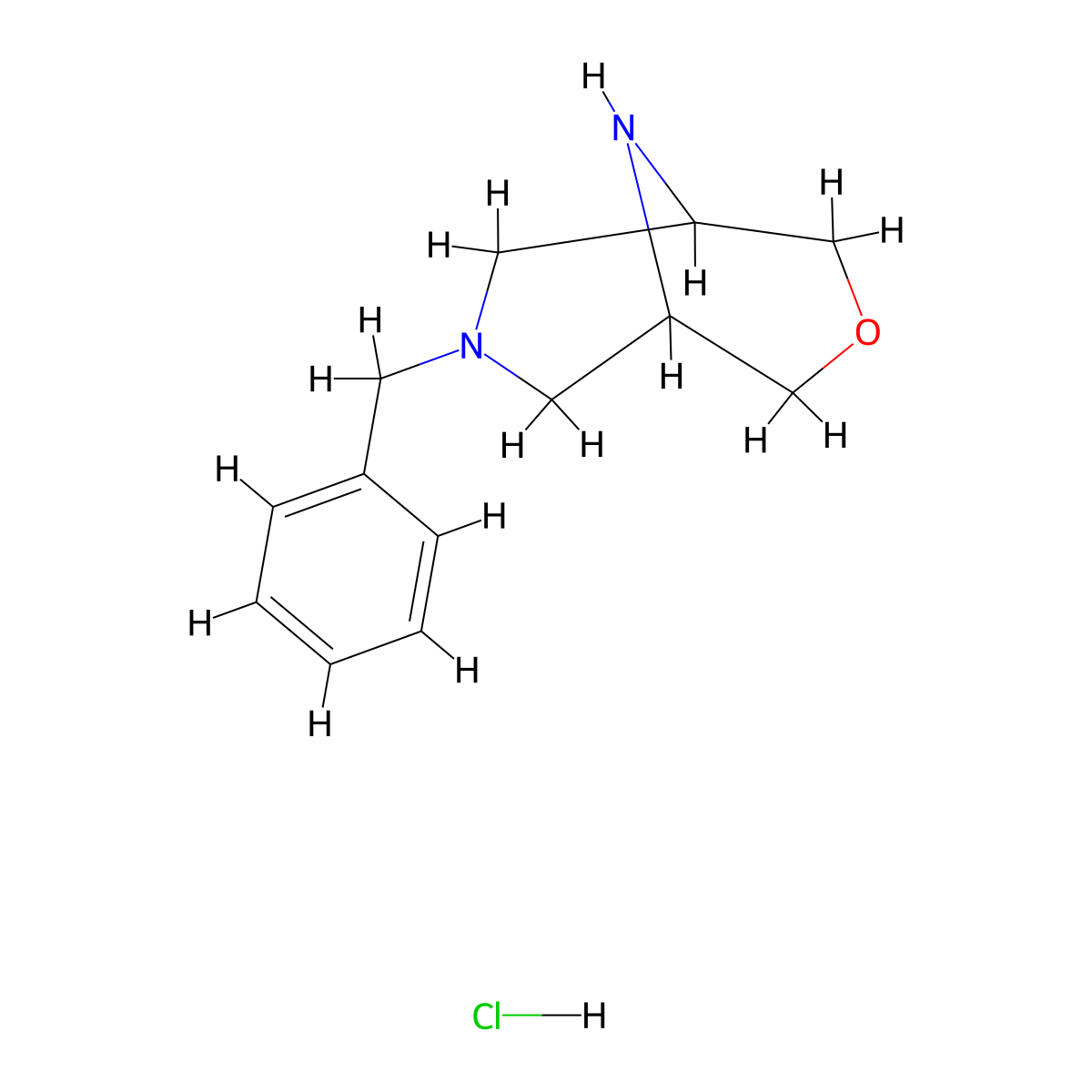 7-Benzyl-3-Oxa-7,9-Diazabicyclo[3.3.1]Nonane Hydrochloride molecular structure, CAS 2177264-80-9
