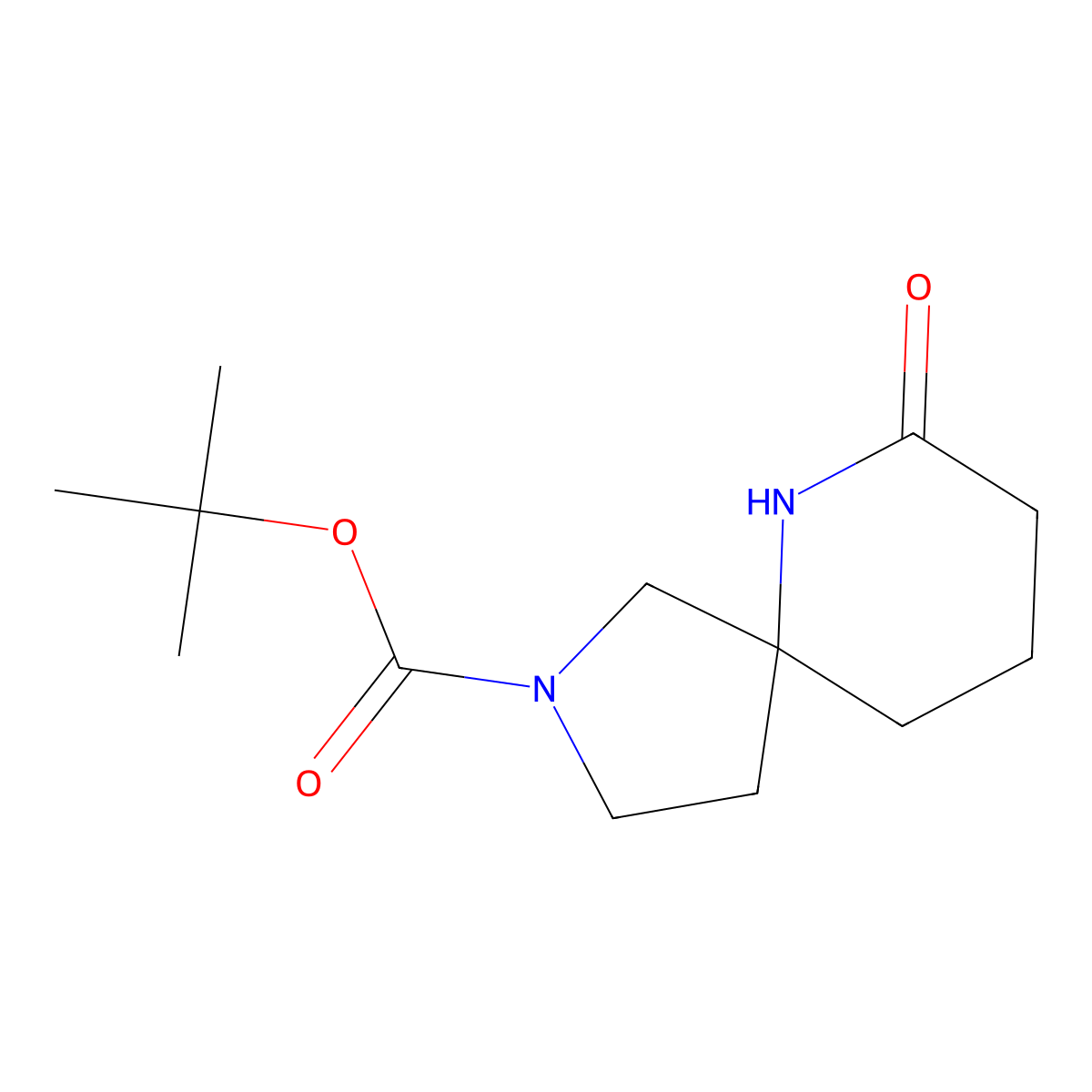 Tert-Butyl 7-Oxo-2,6-Diazaspiro[4.5]Decane-2-Carboxylate molecular structure, CAS 2177266-32-7