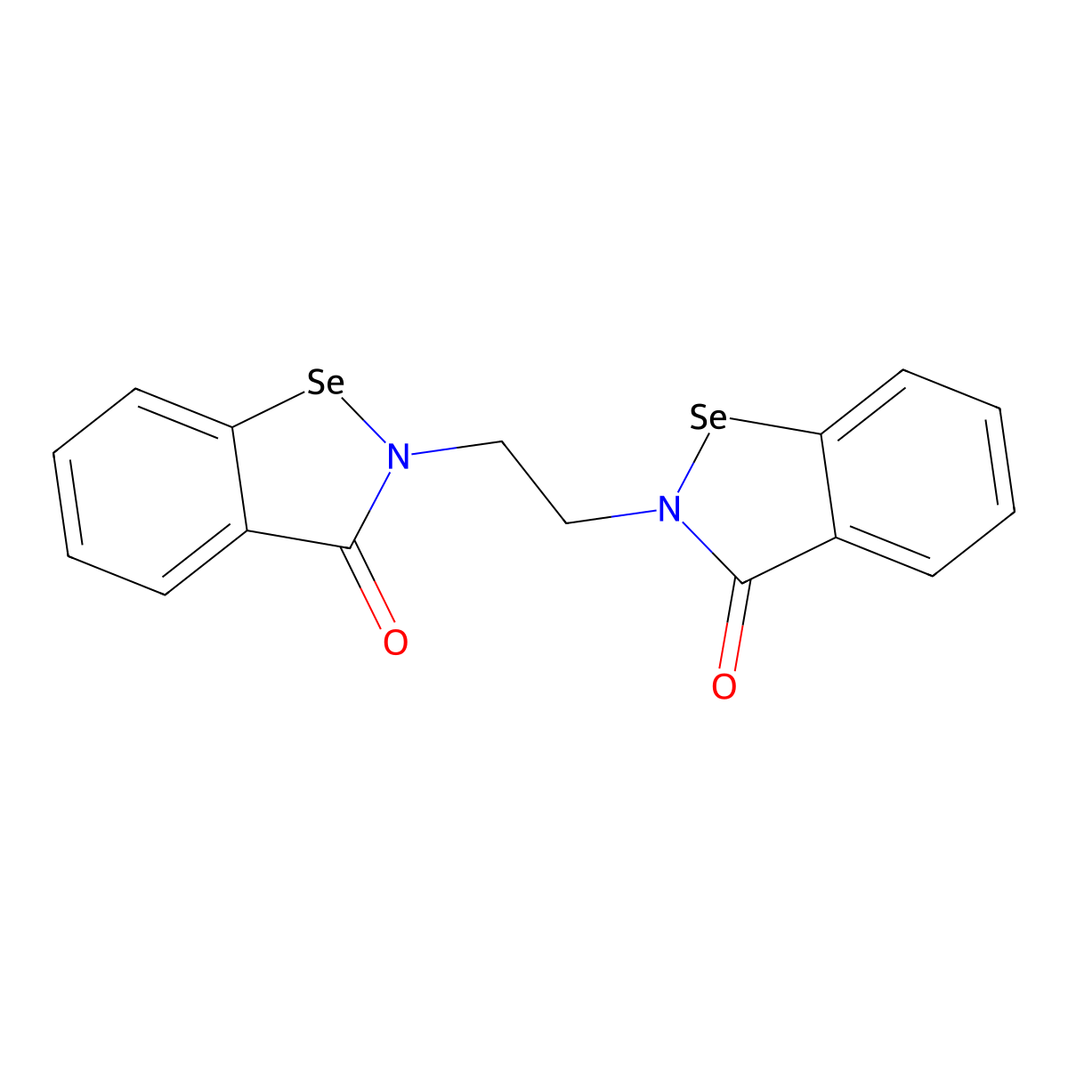 Ethaselen molecular structure, CAS 217798-39-5