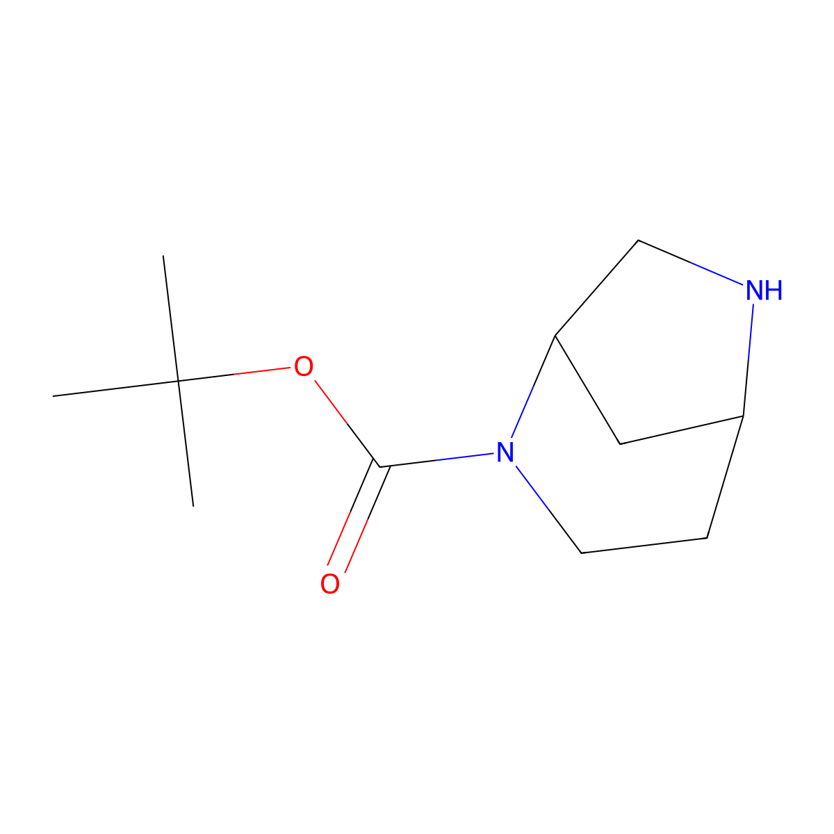 tert-Butyl (1R,5S)-2,6-diazabicyclo[3.2.1]octane-2-carboxylate molecular structure, CAS 2178069-33-3