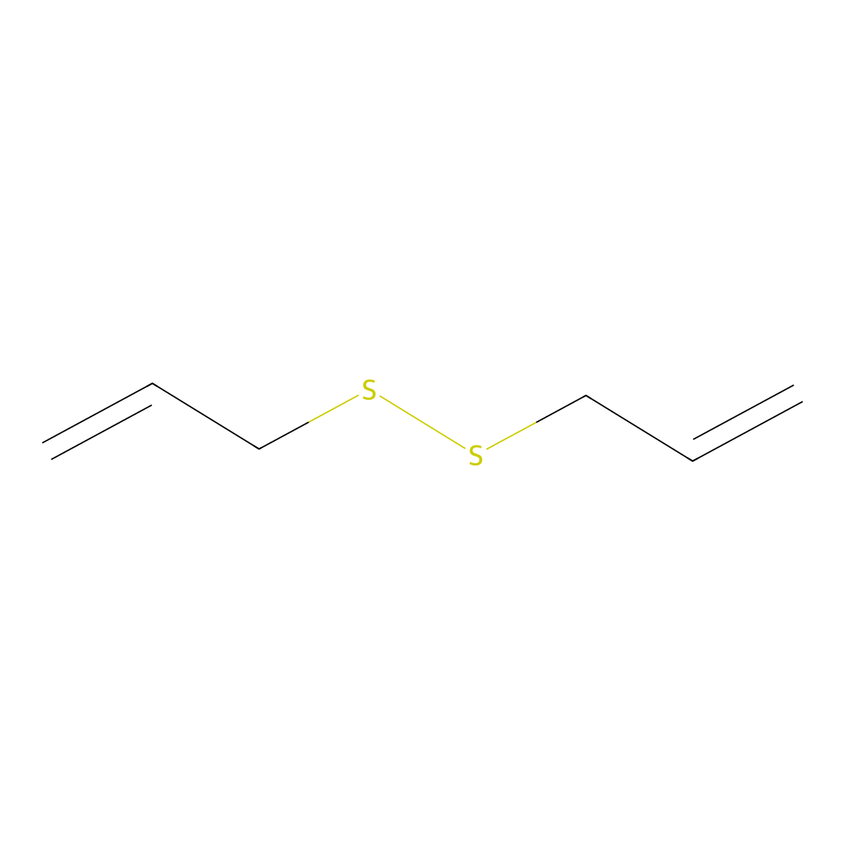 Diallyl Disulfide molecular structure, CAS 2179-57-9