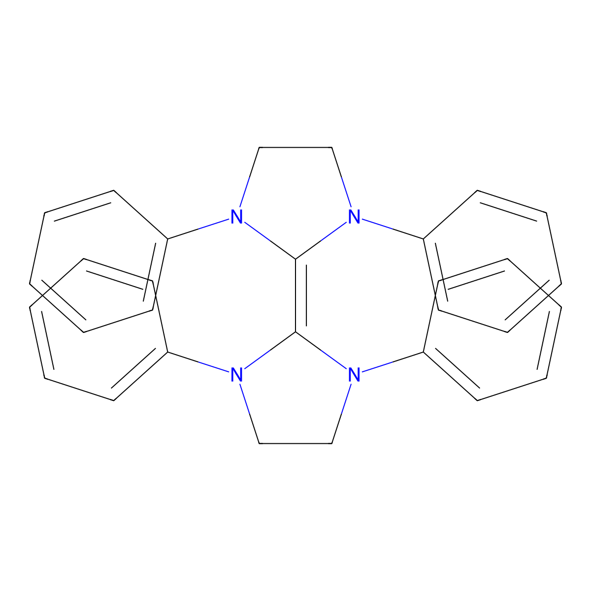 Bis(1,3-diphenyl-2-imidazolidinylidene) molecular structure, CAS 2179-89-7