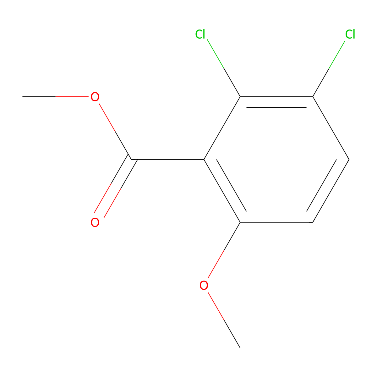 Methyl 2,3-Dichloro-6-methoxybenzoate molecular structure, CAS 2179038-35-6