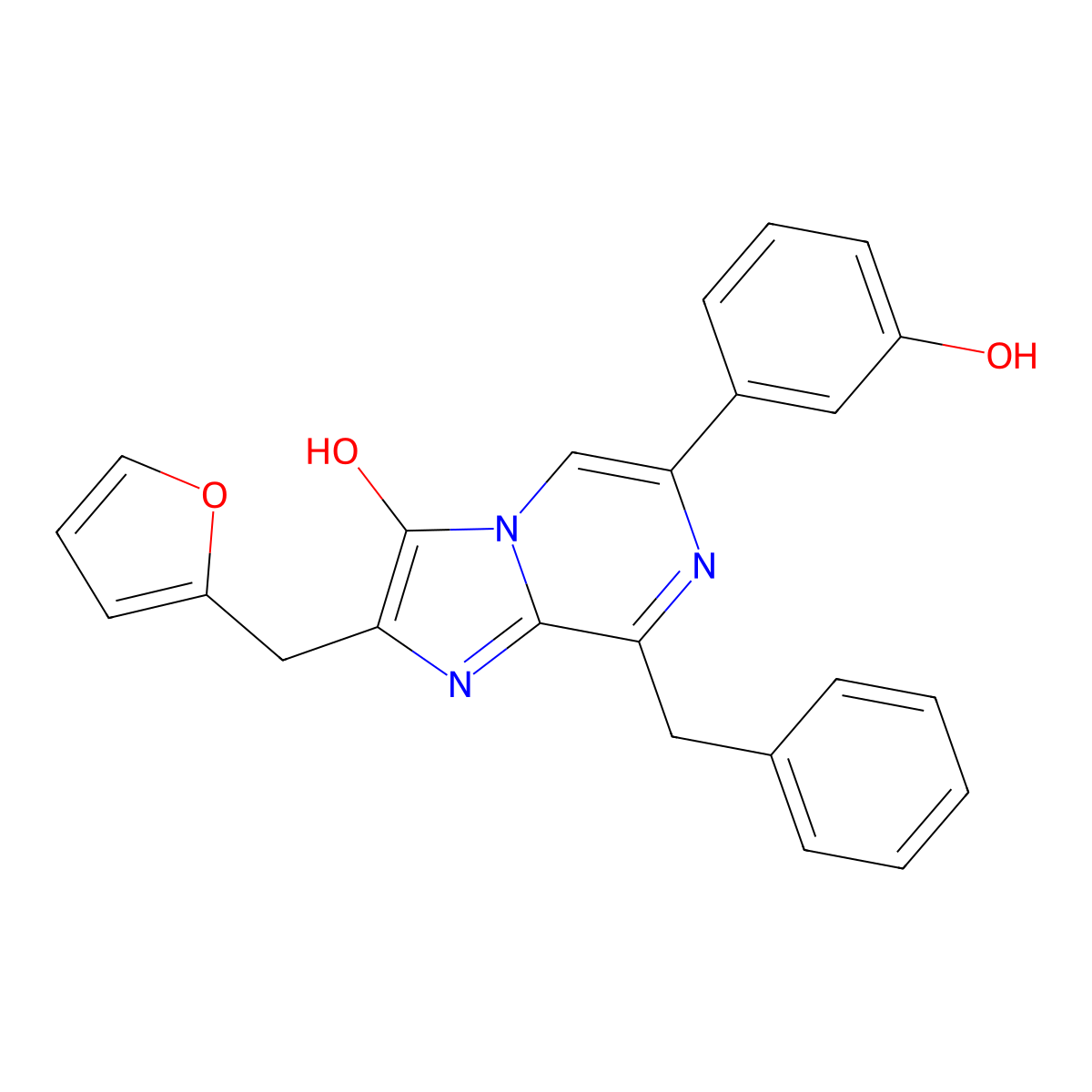 Hydrofurimazine molecular structure, CAS 2179052-10-7