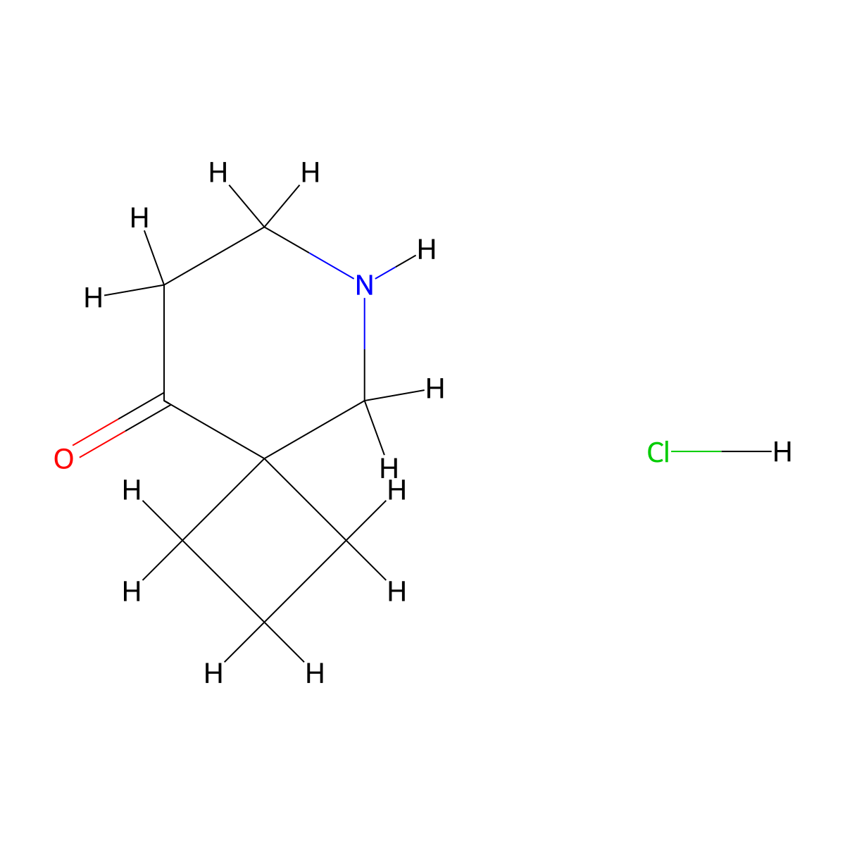 6-Azaspiro(3.5)nonan-9-one hydrochloride molecular structure, CAS 2179070-00-7