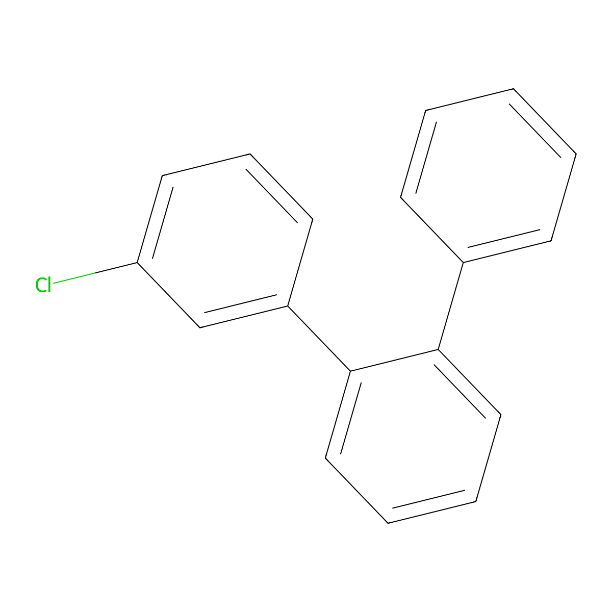 3-Chloro-1,1':2',1''-terphenyl molecular structure, CAS 2179148-28-6