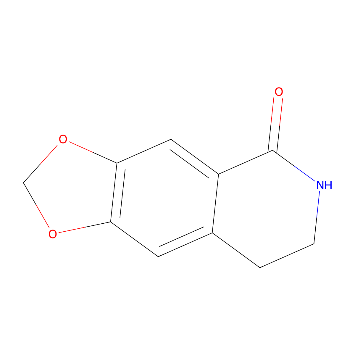 Noroxyhydrastinine molecular structure, CAS 21796-14-5