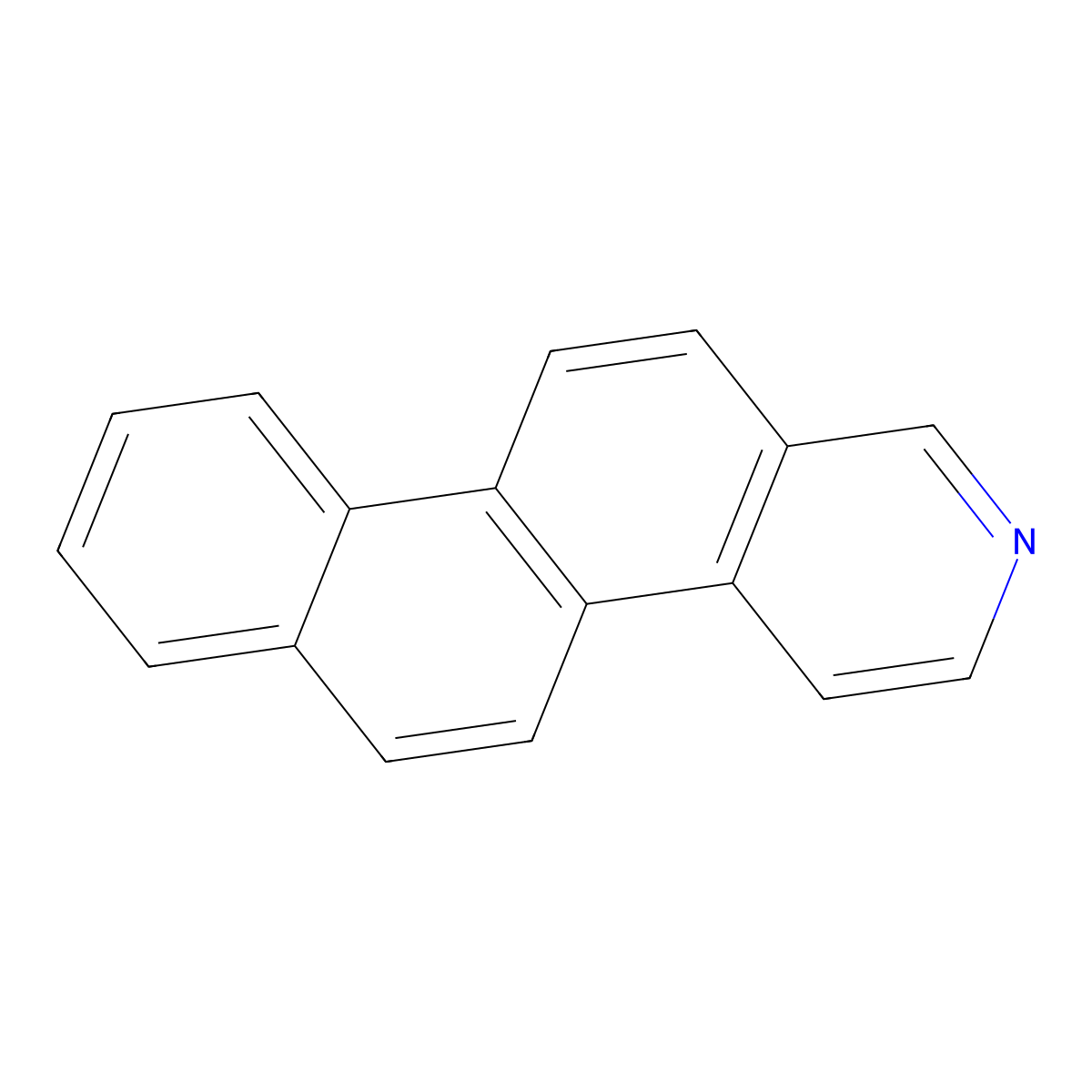 2-Azachrysene molecular structure, CAS 218-02-0