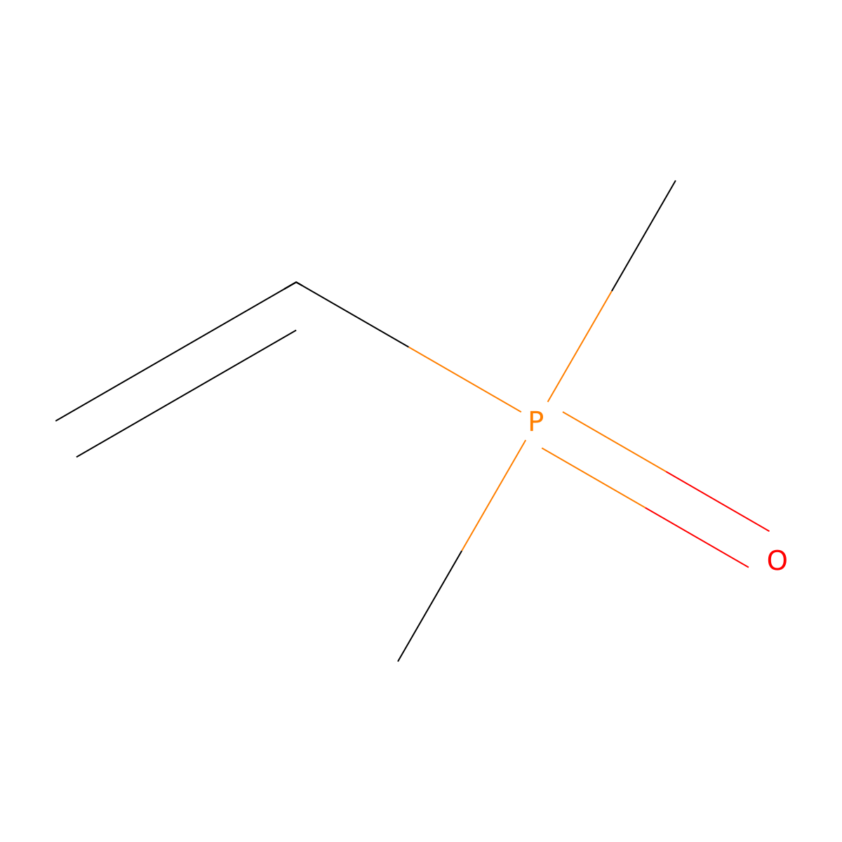 (Dimethylphosphoryl)ethene molecular structure, CAS 2180-73-6