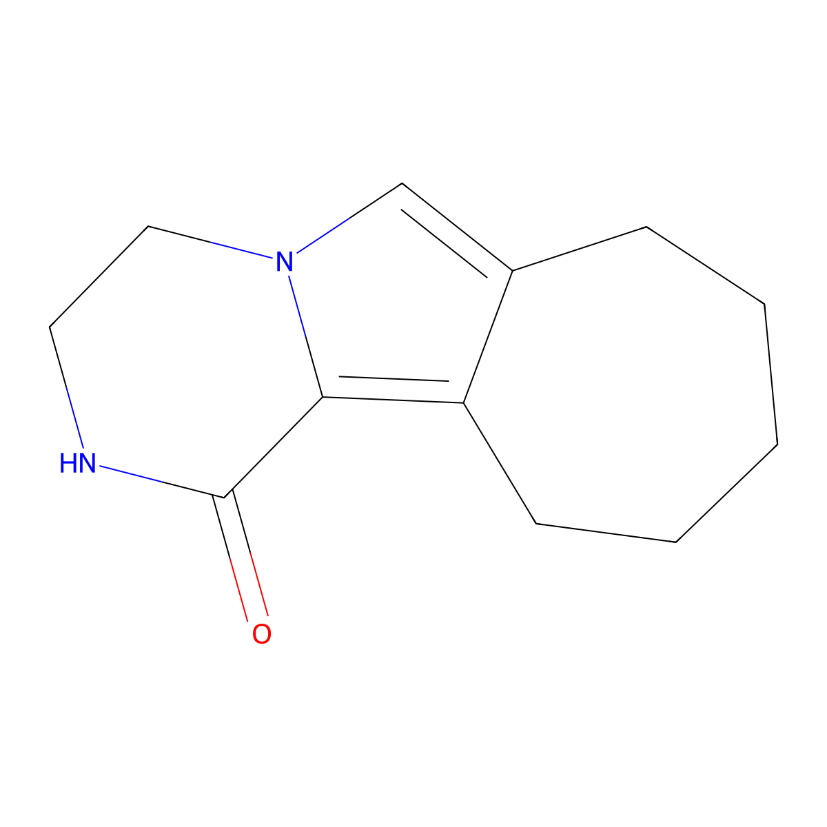 4,7-Diazatricyclo[7.5.0.0(2),]tetradeca-1,8-dien-3-one molecular structure, CAS 2180068-12-4