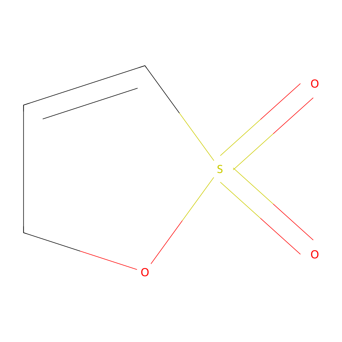 5H-1,2-oxathiole 2,2-dioxide molecular structure, CAS 21806-61-1