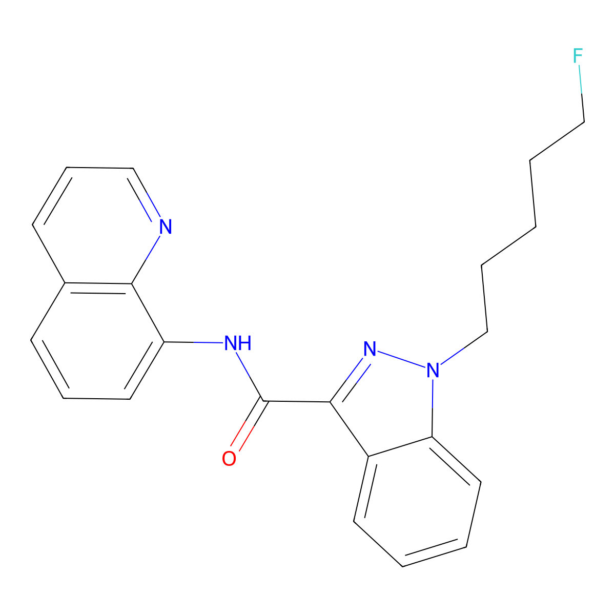 5-Fluoro thj molecular structure, CAS 2180934-72-7