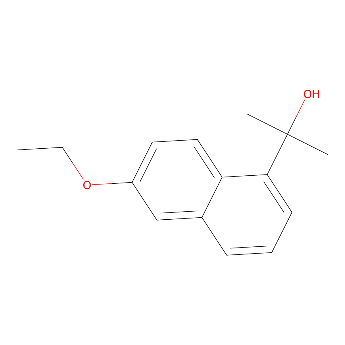 2-(6-Ethoxynaphthalen-1-YL)propan-2-OL molecular structure, CAS 2181151-14-2