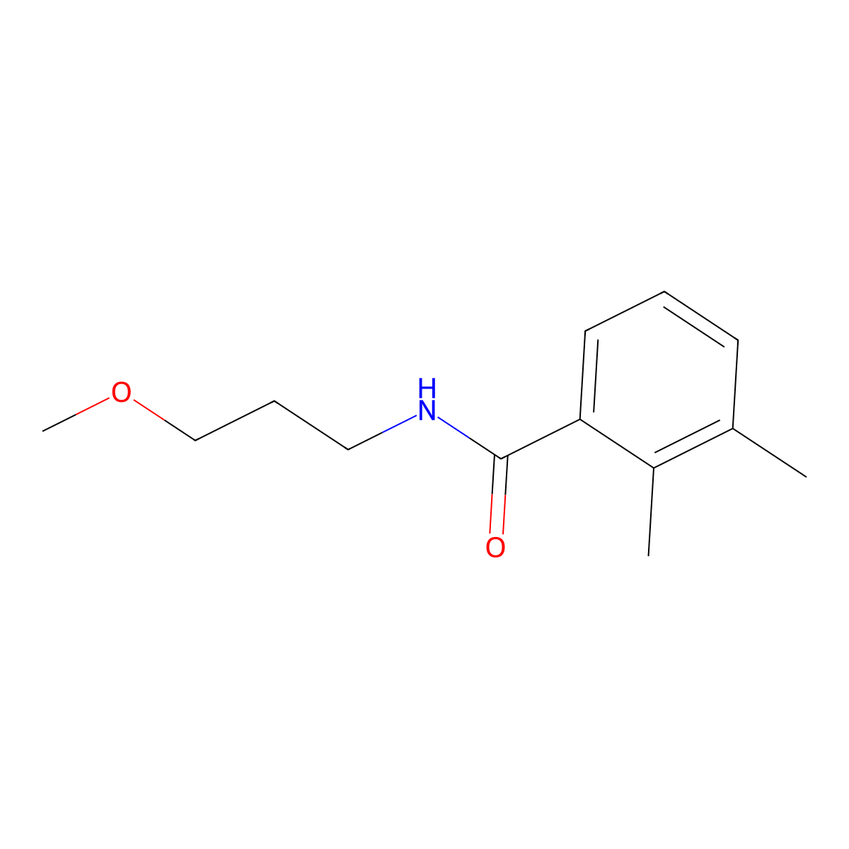N-(3-Methoxypropyl)-2,3-dimethylbenzamide molecular structure, CAS 2181816-08-8