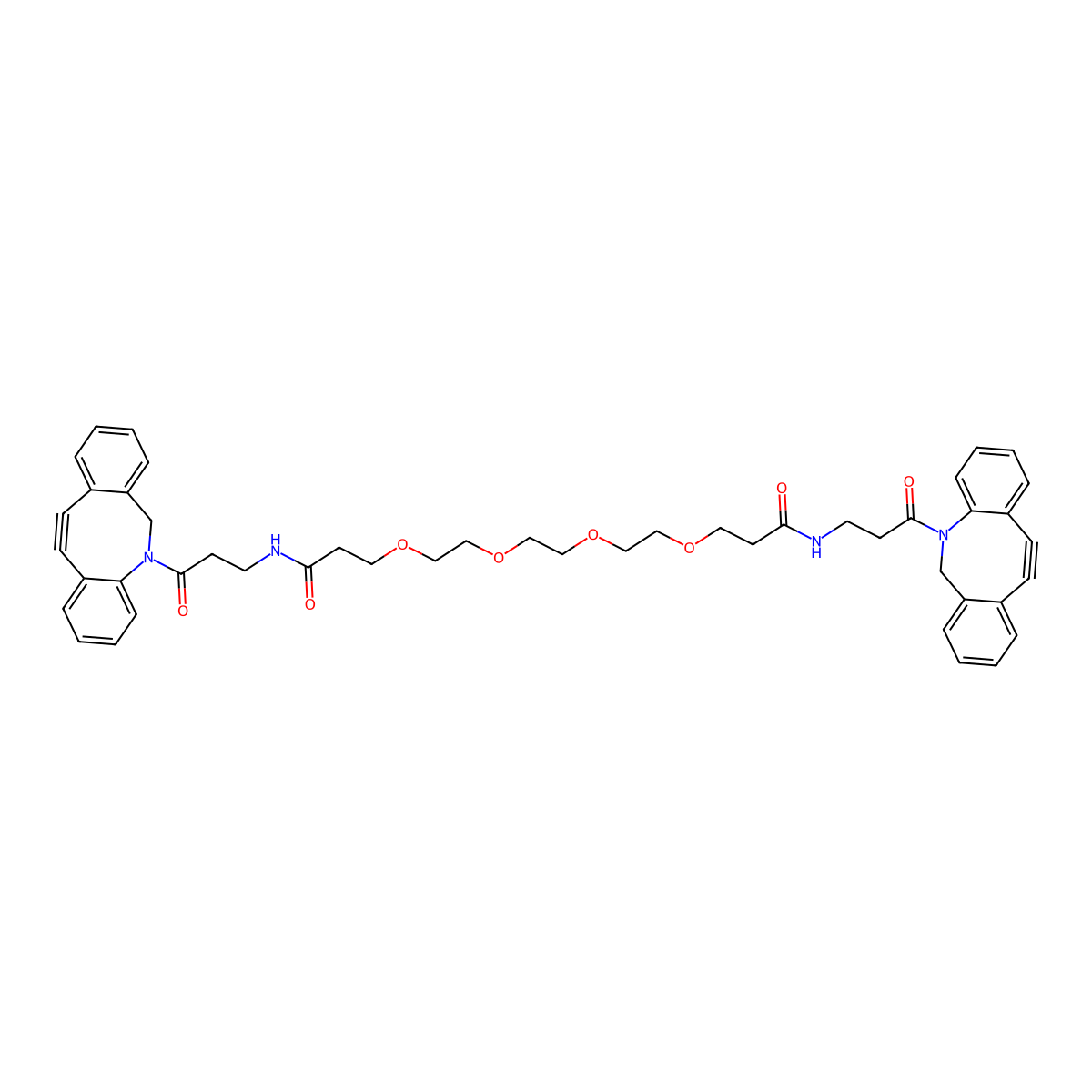 Dbco-peg4-dbco molecular structure, CAS 2182601-68-7