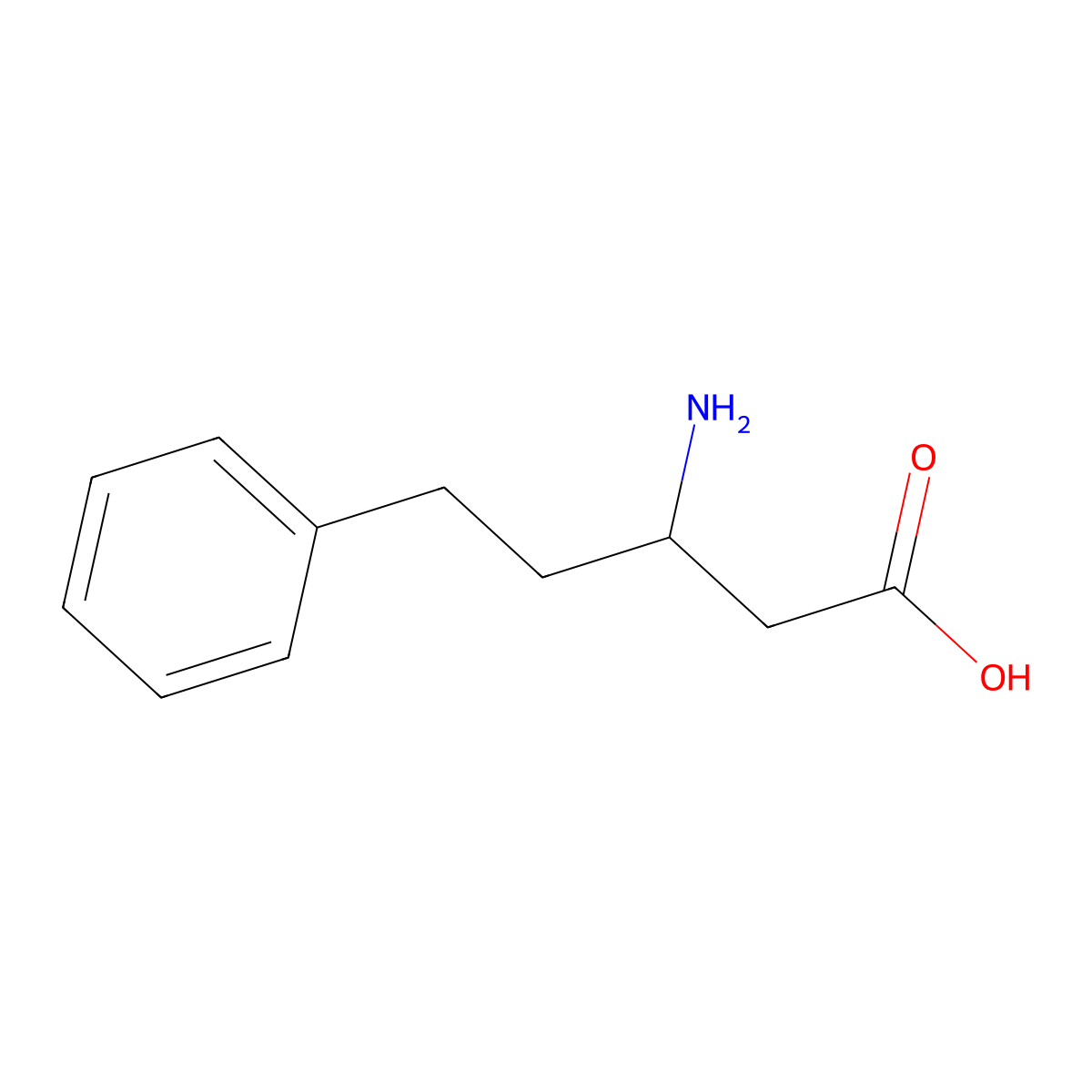(s)-Homobenzyl-beta-alanine molecular structure, CAS 218278-62-7