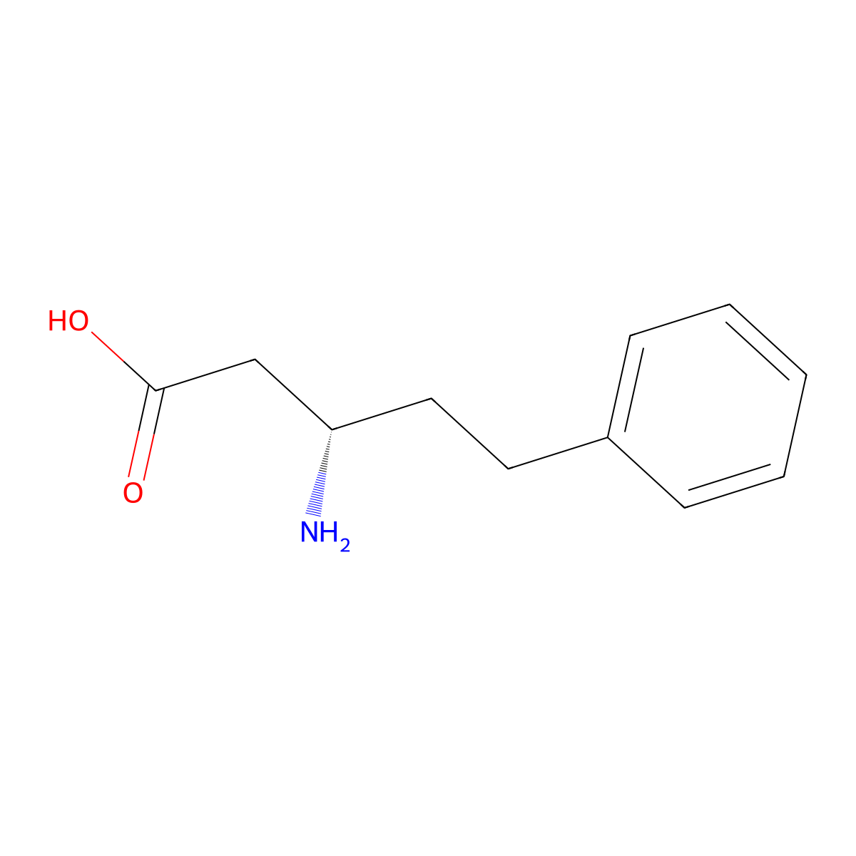 (s)-Homobenzyl-beta-alanine molecular structure, CAS 218278-62-7