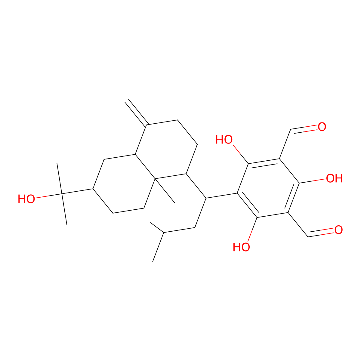 Macrocarpal K molecular structure, CAS 218290-59-6