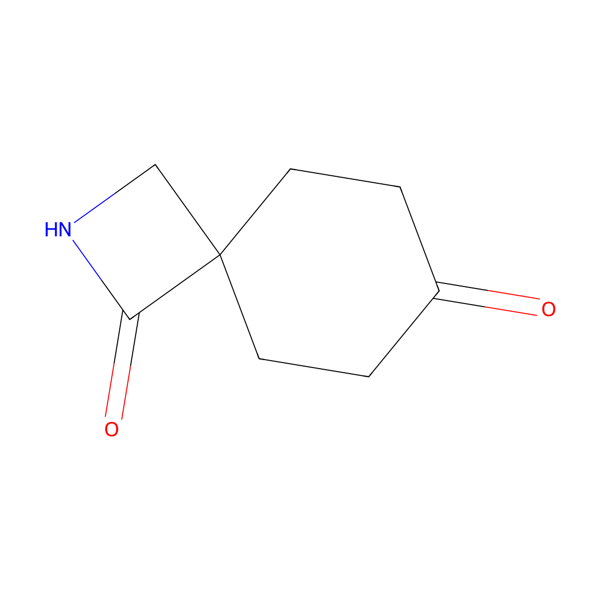 2-Azaspiro[3.5]nonane-1,7-dione molecular structure, CAS 2183528-23-4