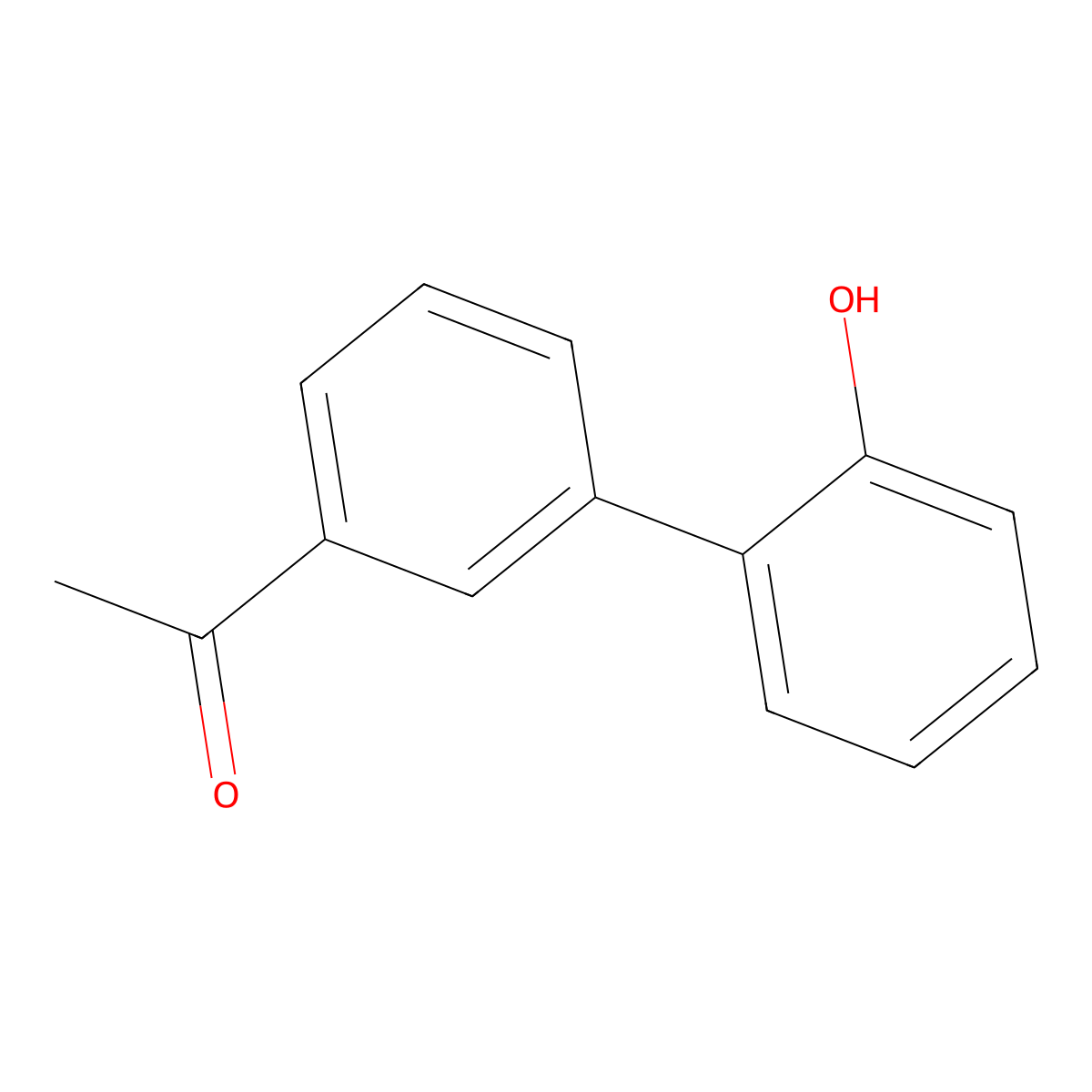 2-(3-Acetylphenyl)phenol molecular structure, CAS 21849-94-5