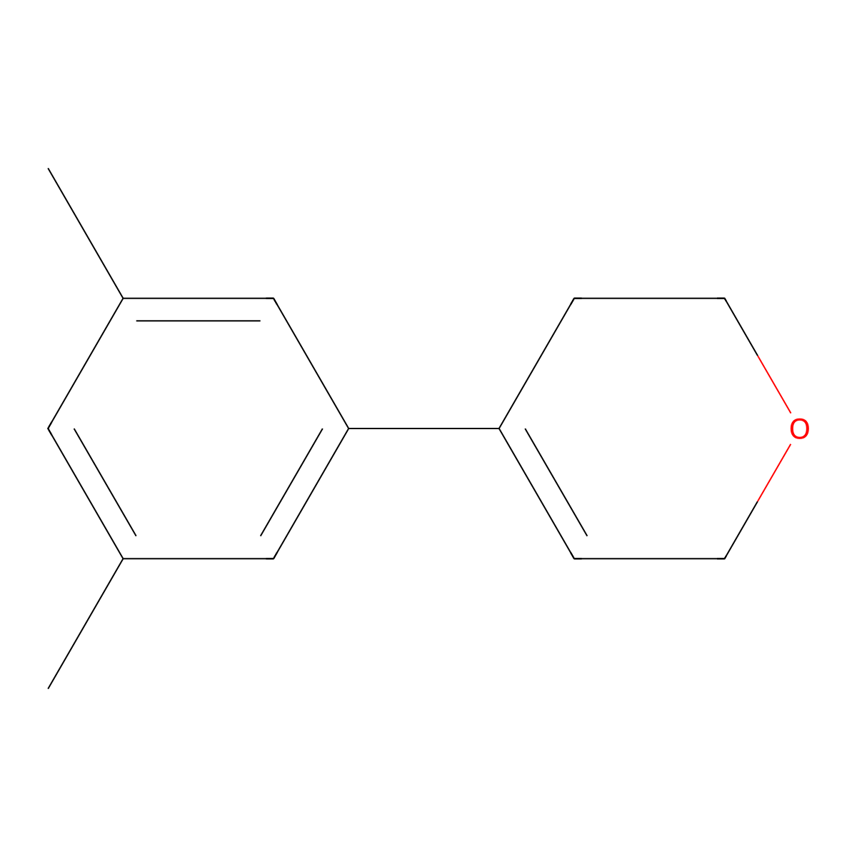 4-(3,5-Dimethylphenyl)-3,6-dihydro-2H-pyran molecular structure, CAS 2184996-39-0
