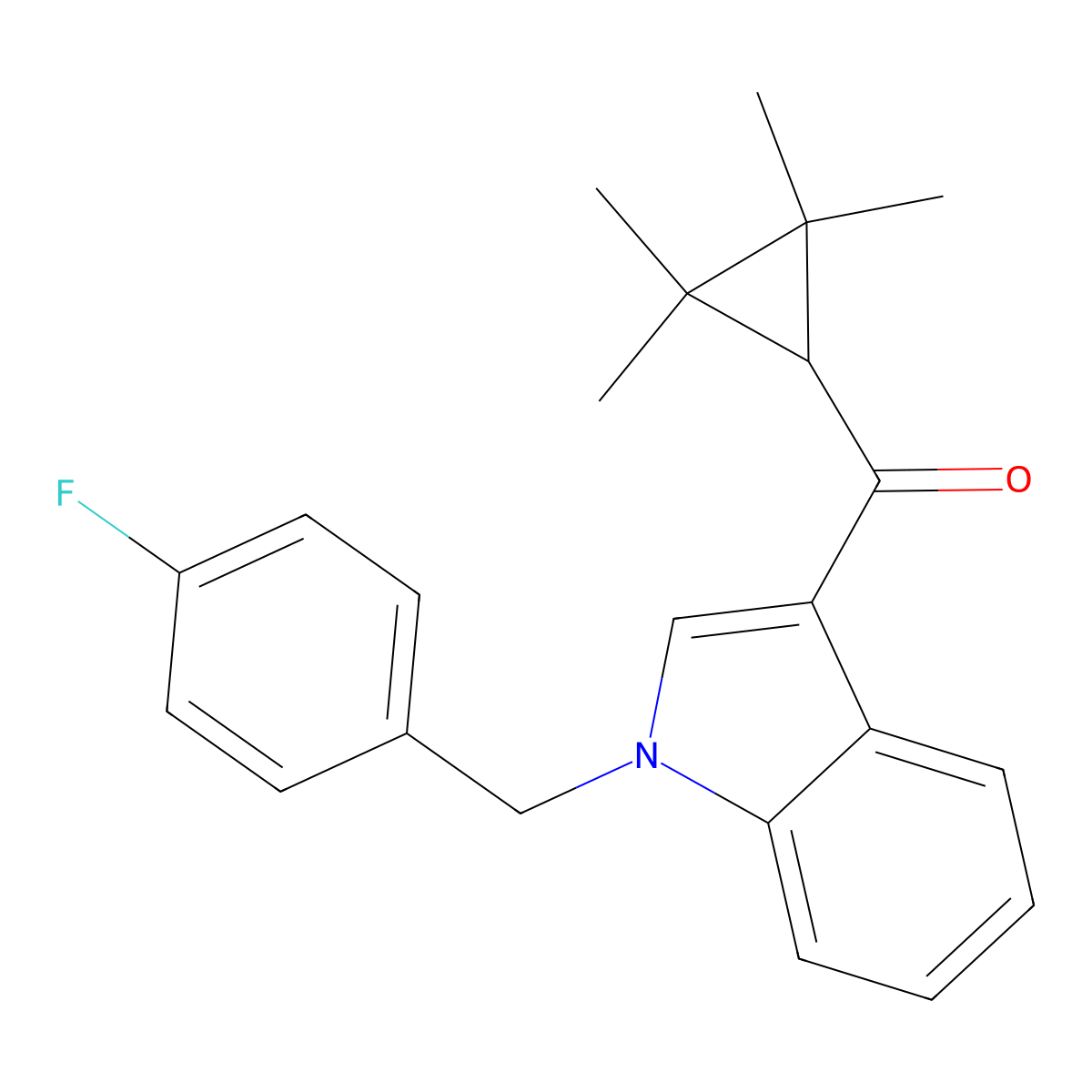 Fub-144 molecular structure, CAS 2185863-15-2